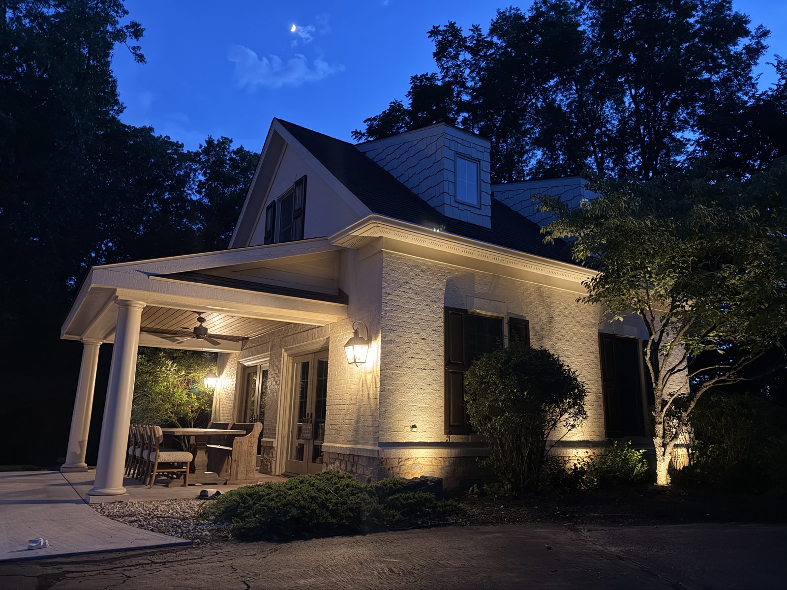 Evening near Griffy Lake — Peach Bowl House, ROE Rentals Bloomington